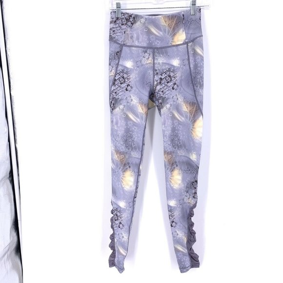 Calia by Carrie Underwood high waist ruched legging Urban Mosaic Small MINT Cond - Picture 10 of 10